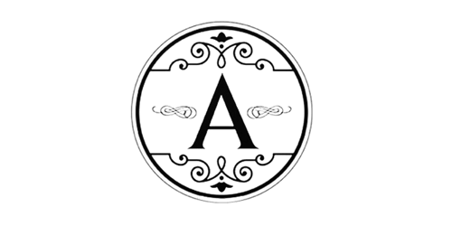 A black and white picture of the letter a